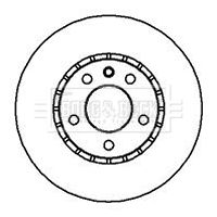 BORG & BECK Piduriketas BBD4908